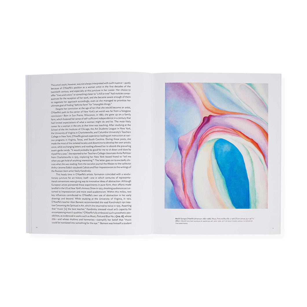 MoMA One on One Series Georgia O’Keeffe Abstraction Blue Softcover