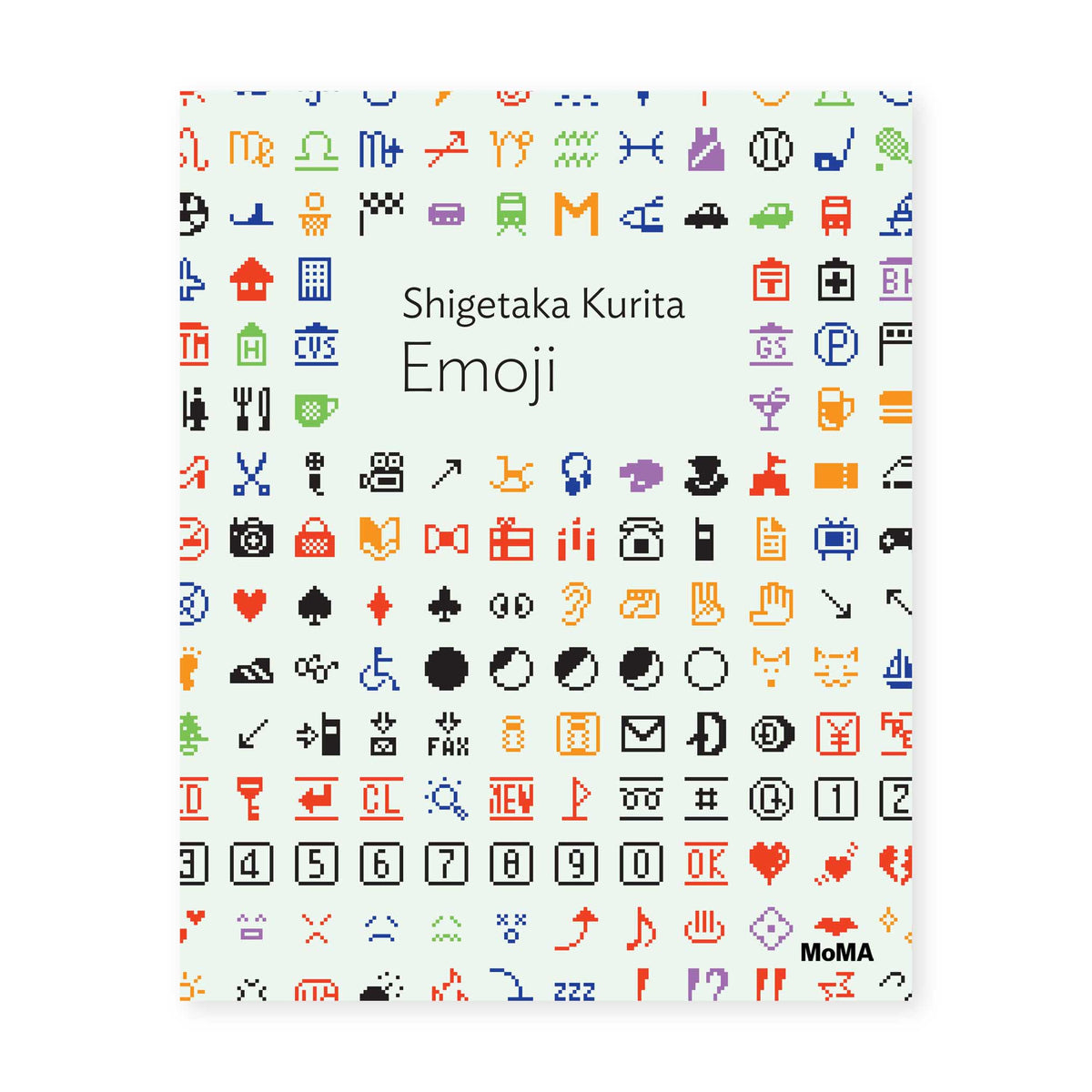 MoMA One on One Series Shigetaka Kurita Emoji Book Softcover