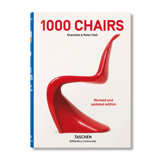 1000 Chairs Hardcover Book