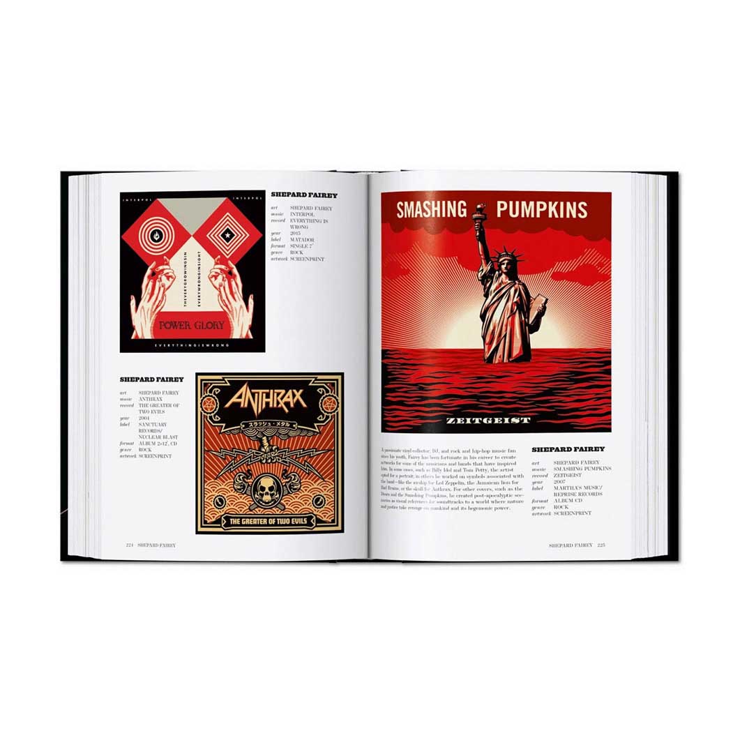 Art Record Covers Hardcover Book
