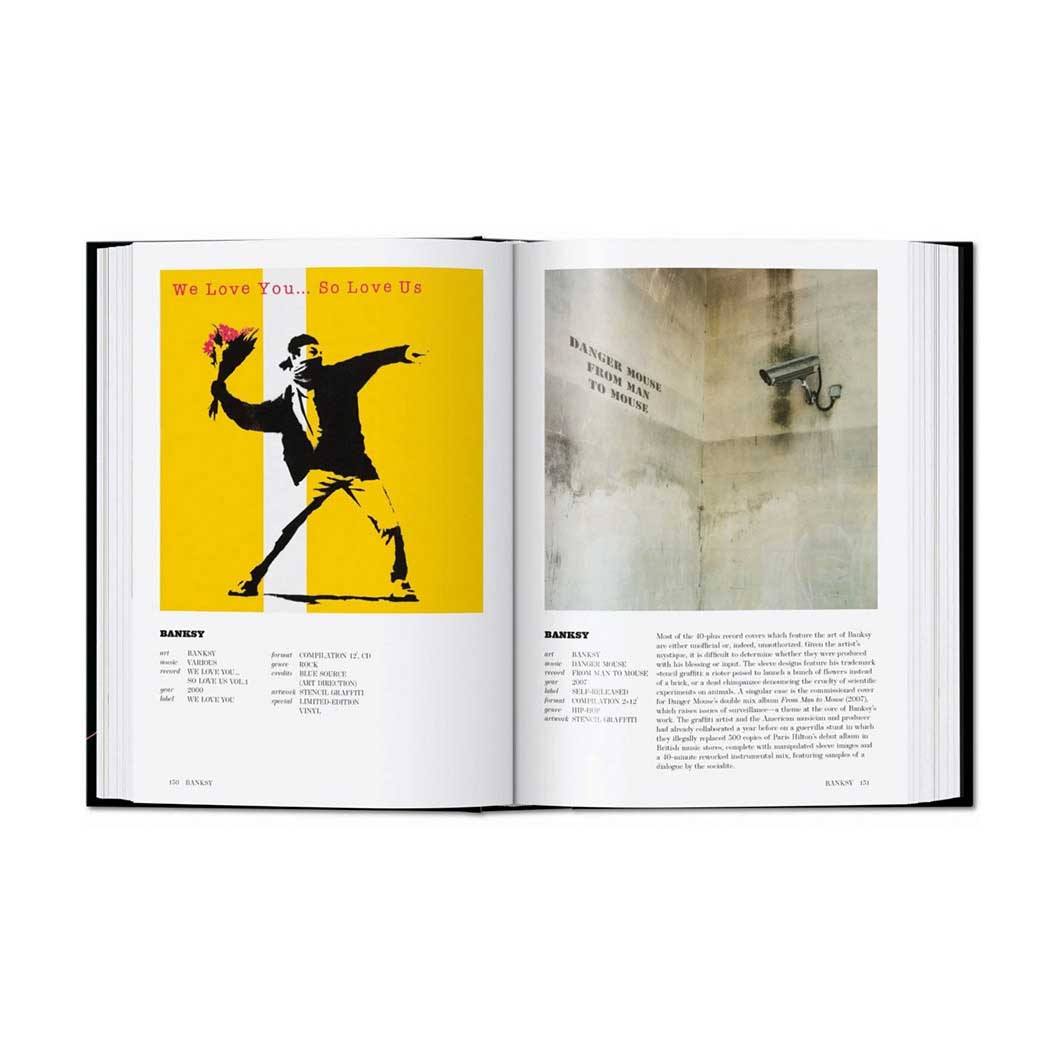 Art Record Covers Hardcover Book