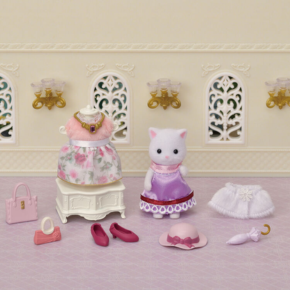 Sylvanian Families Town Series Fashion Play Set Persian Cat