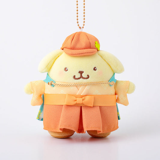 Sanrio Pompompurin Wagokoro Roman Munyugurumi Mascot Plush