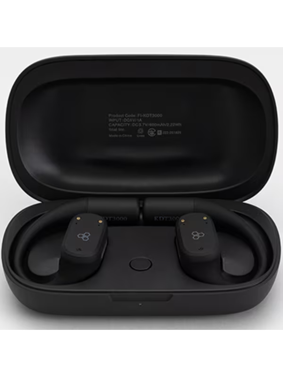 Final KDT3000 True Wireless Open-Ear Earbuds with Boom Microphone