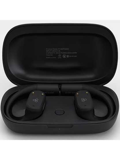 Final KDT3000 True Wireless Open-Ear Earbuds with Boom Microphone