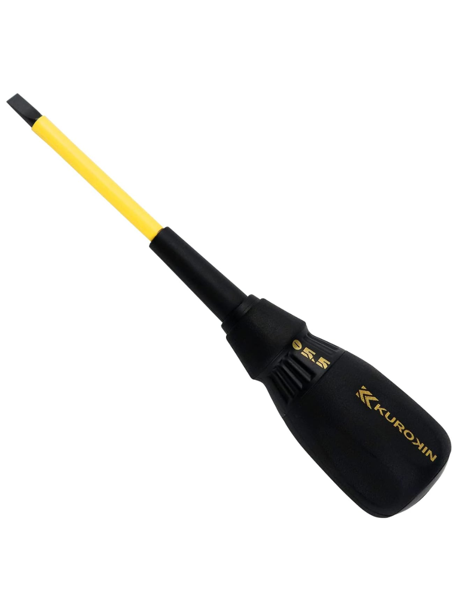 Fujiya Black & Gold Professional Screwdriver