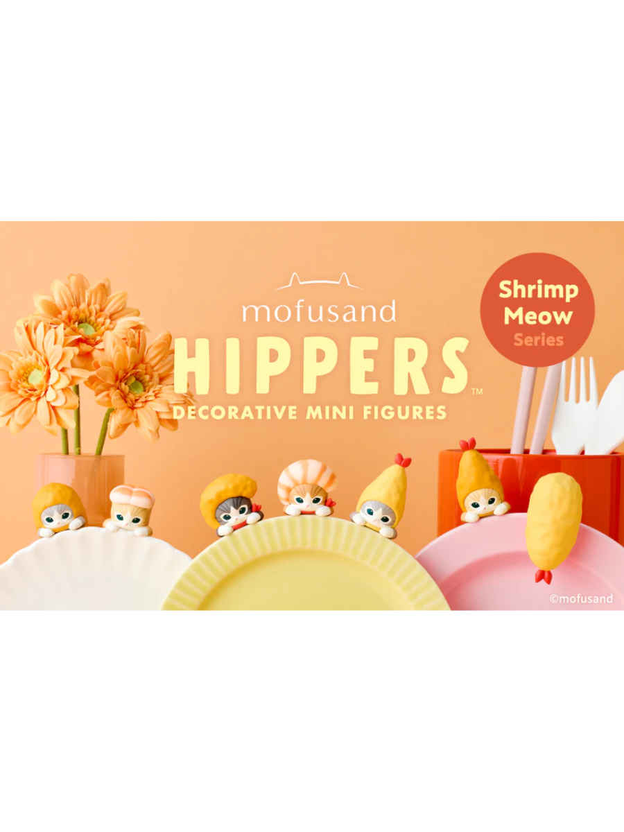 HIPPERS mofusand Shrimp Meow Series Blind Box