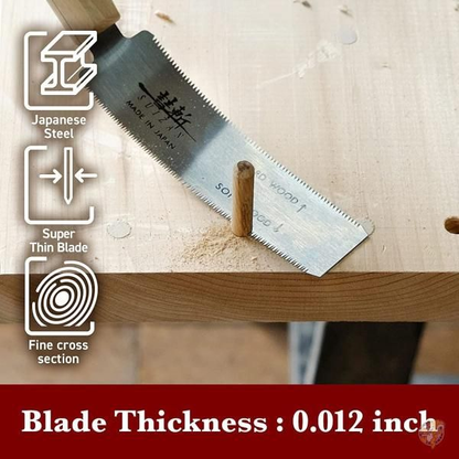 SUIZAN 5-Inch Japanese Flash Cut Trim Hand Saw