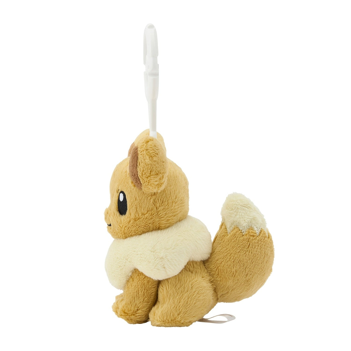 Pokemon Eevee Plush Mascot with Poke Ball Carabiner