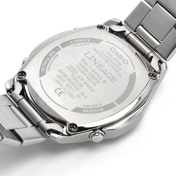 Casio Lineage Solar Titanium LCW-M100TSE-1A2JF Watch