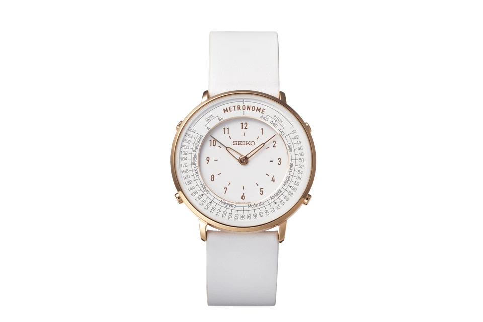Seiko Metronome Standard Line SMW002A White Watch