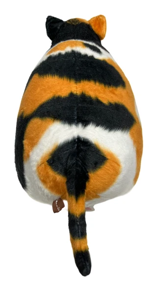 Fatchii Zoo Nyanko Calico Cat Plush – Round Fat Cat Stuffed Toy