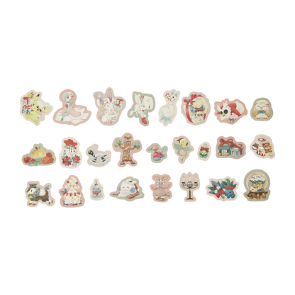 Pokemon Holiday Blessings Assorted Stickers