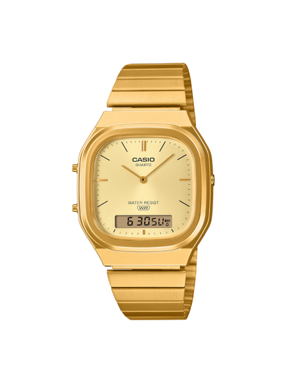 CASIO Classic AQ-240EG-9AJF Retro Modern Analog-Digital Watch