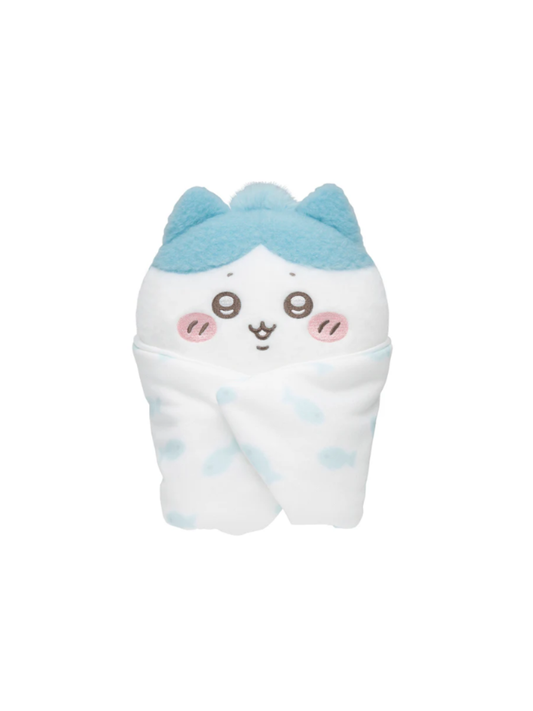 Chiikawa Baby Hachiware Plush with Swaddle