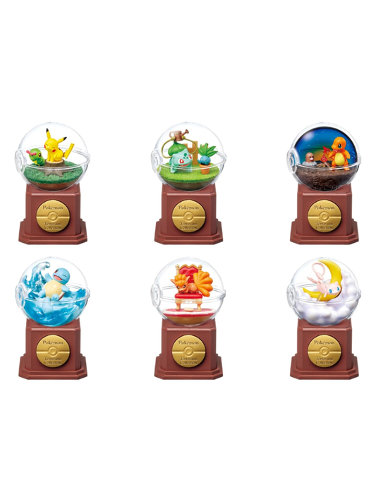 Re-Ment Pokemon Terrarium Collection Vol.10 Box Set 6 Figures