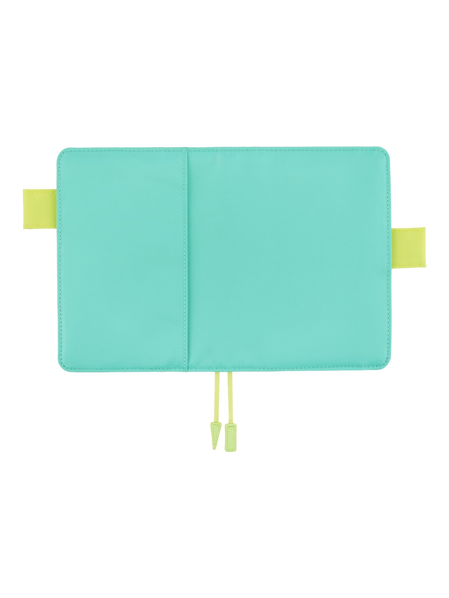 Hobonichi Techo Colors Aqua Lime Cover Original Size A6 Polyester Planner Cover 2026
