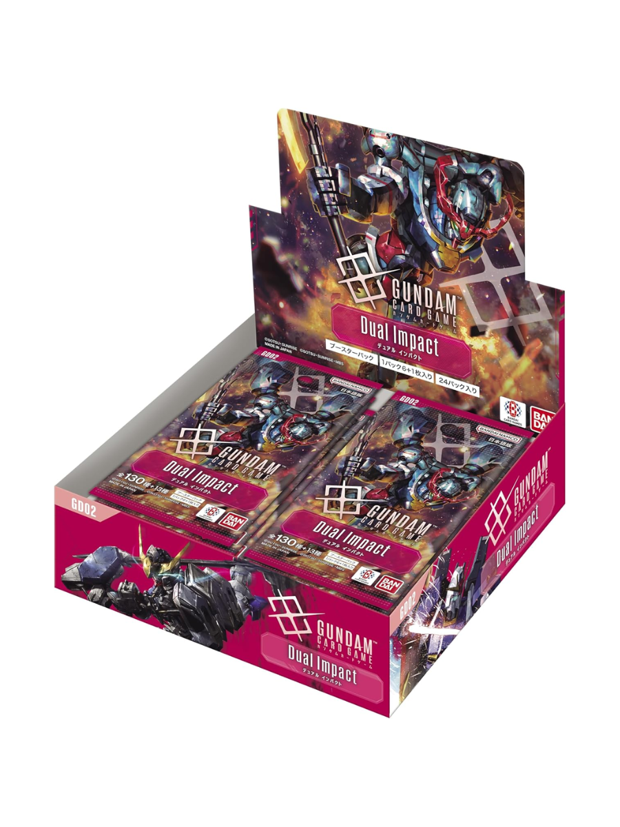 Gundam Card Game Booster Pack Dual Impact GD02 BOX