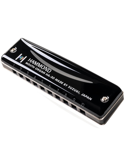 HAMMOND HA-20 10-Hole Diatonic Harmonica
