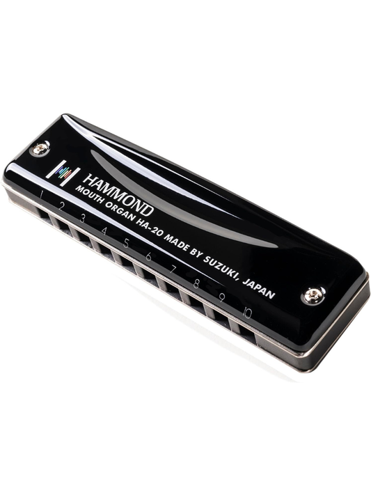 HAMMOND HA-20 10-Hole Diatonic Harmonica