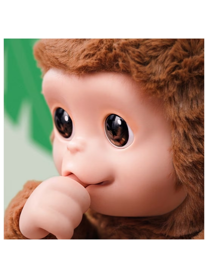 Baby Monkey Interactive Plush Toy
