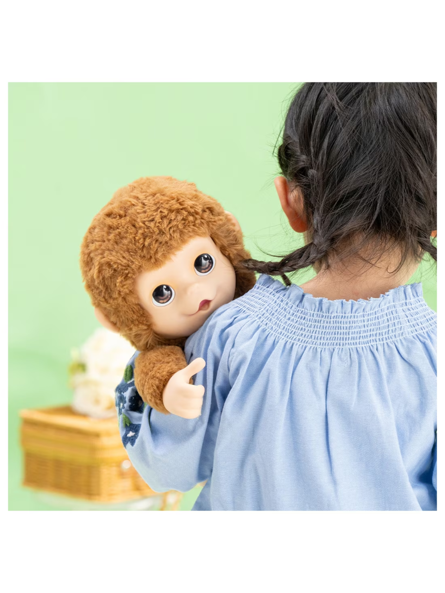 Baby Monkey Interactive Plush Toy