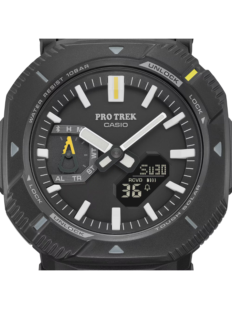 CASIO PRO TREK PRJ-B001B-1JF Hiker Line Solar Bluetooth Watch
