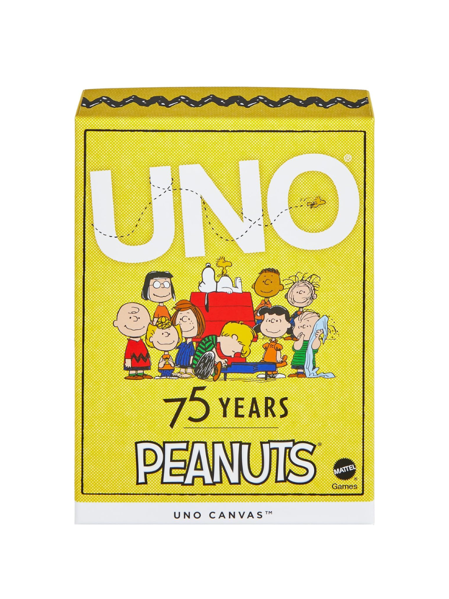 UNO Card Game Peanuts 75th Anniversary Edition