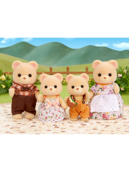 EPOCH Sylvanian Families Bear Family Figure Set