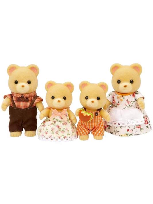 EPOCH Sylvanian Families Bear Family Figure Set