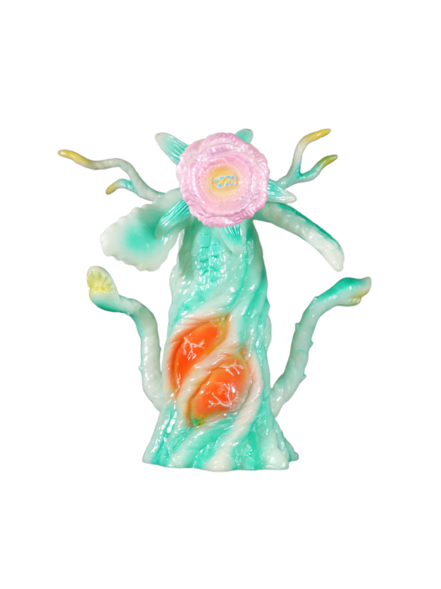 Godzilla Store Exclusive Marusan Hakaiju Biollante 450 Ashinoko GID Version Soft Vinyl Figure