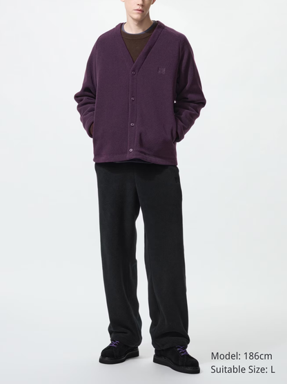 Uniqlo Needles Fleece Oversized Cardigan