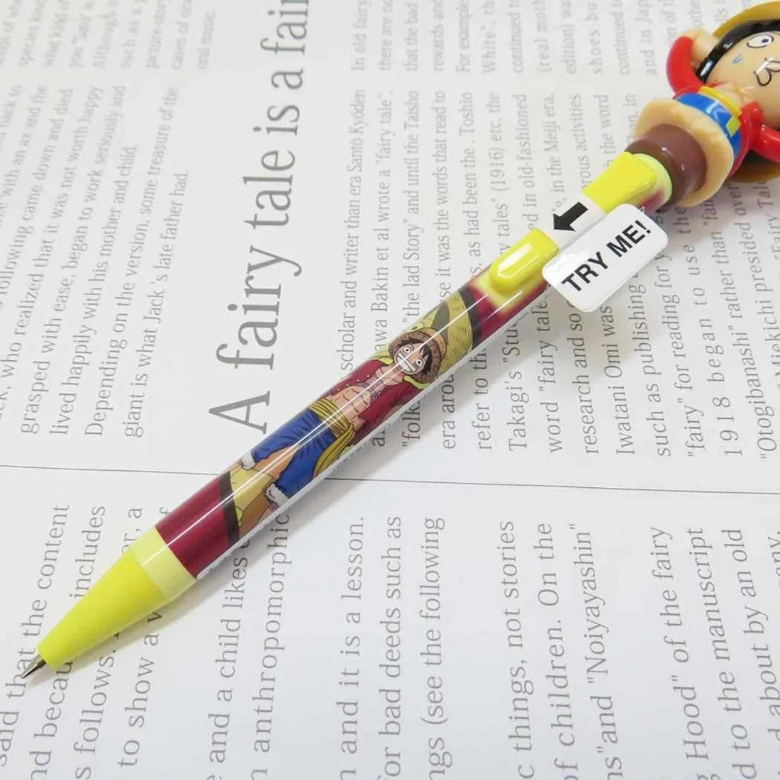 One Piece Luffy 2 Face-Changing Pen