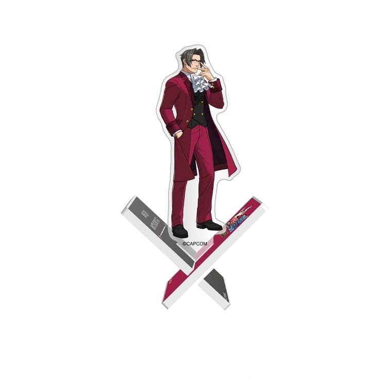 Ace Attorney 456 Trilogy Apollo Justice Acrylic Stand Miles Edgeworth