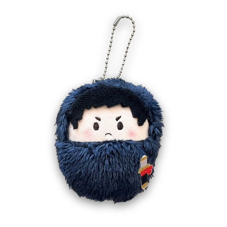 The Great Ace Attorney Ryunosuke Naruhodo Kurumi Tapinu Plush Keychain