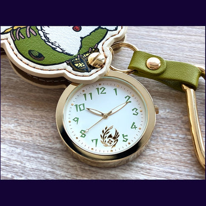 Monster Hunter Wilds Palico Carabiner Watch