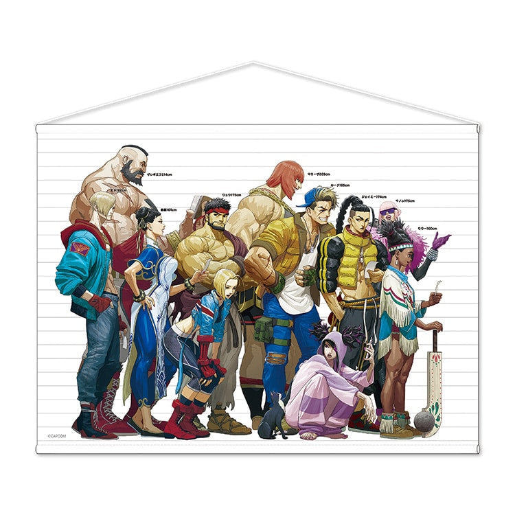 Street Fighter 6 Art Tapestry