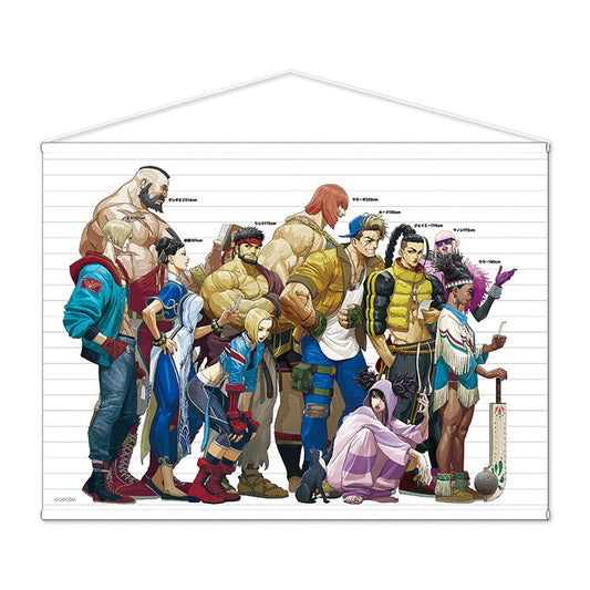 Street Fighter 6 Art Tapestry