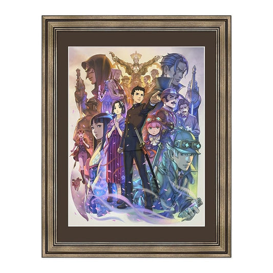 The Great Ace Attorney 2 Main Visual Framed Character Fine Graph
