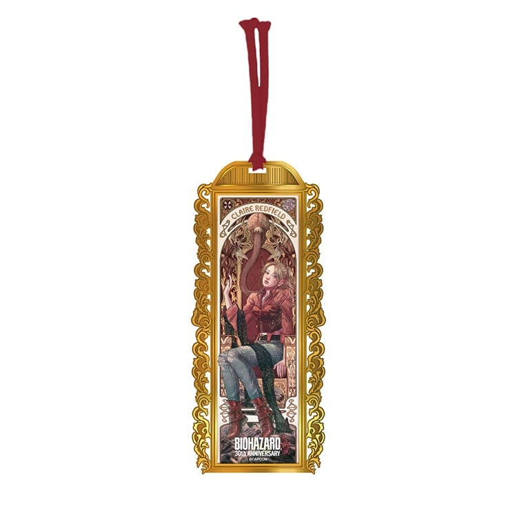 Resident Evil 30th Anniversary Metal Bookmark Claire