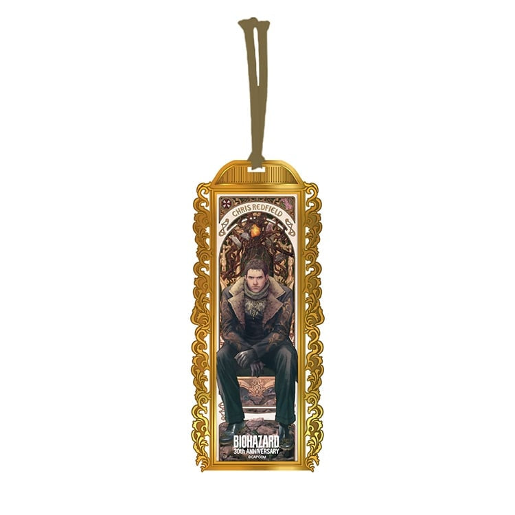 Resident Evil 30th Anniversary Metal Bookmark Chris