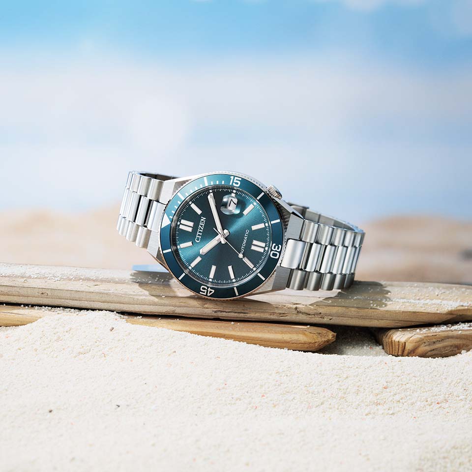 CITIZEN NJ0231-56L TSUYOSA Shore Mechanical Watch
