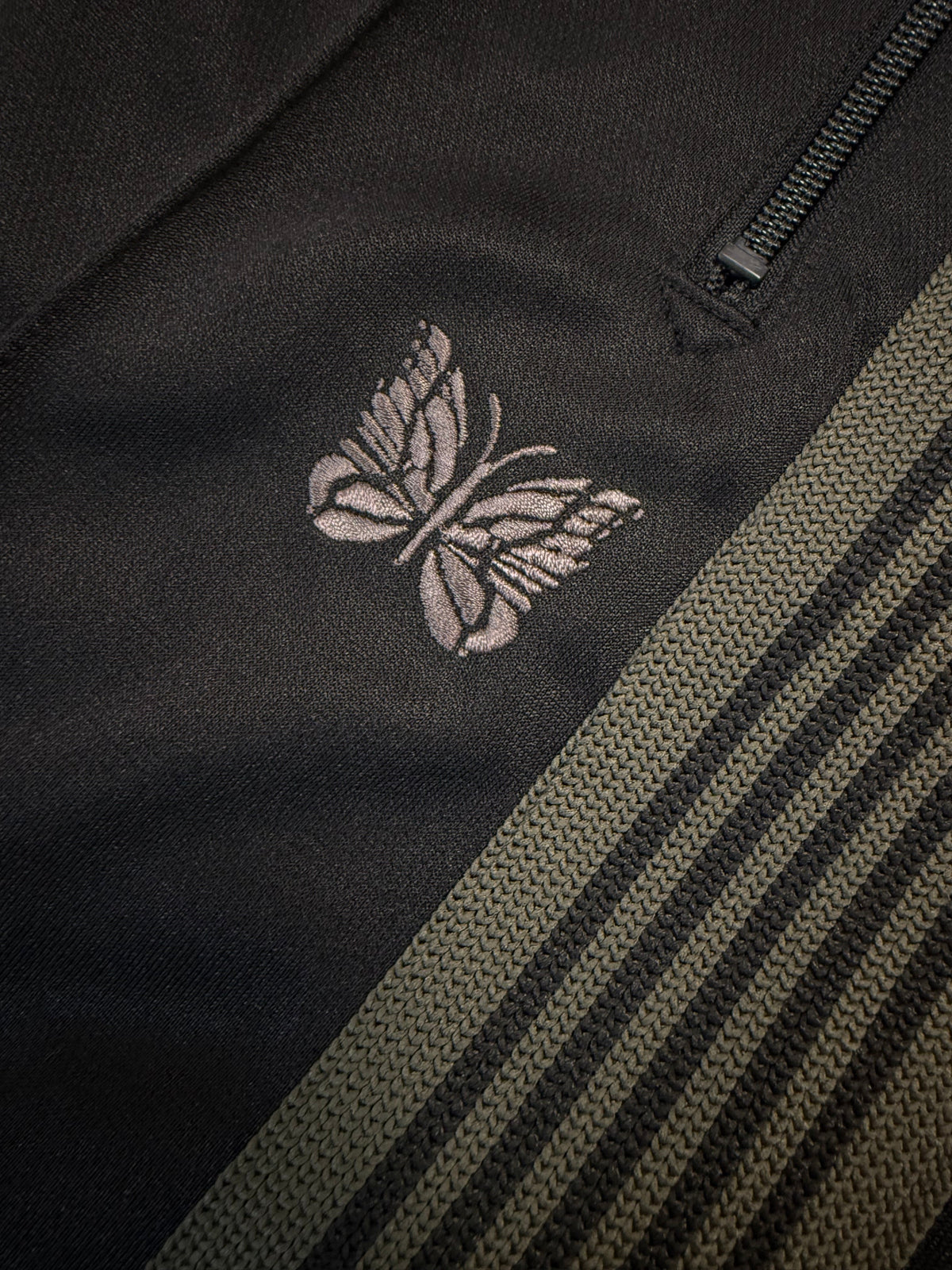 Needles LHP EXCLUSIVE TRACK PANTS POLY SMOOTH BLACK
