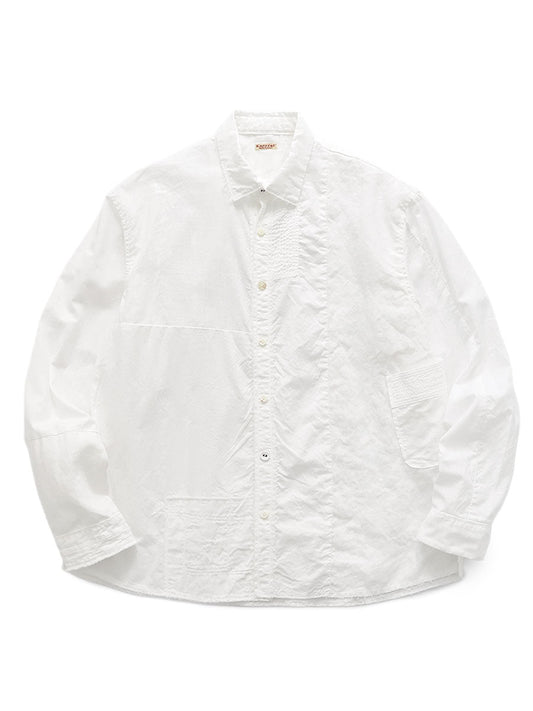 Kapital Cotton x Linen Patchwork Kathmandu Shirt