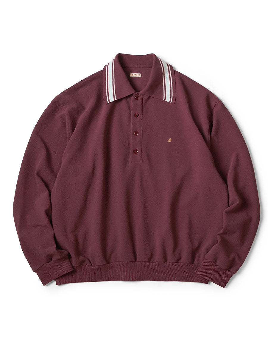 Kapital Pique Wrangle Collar Retro Polo Shirt