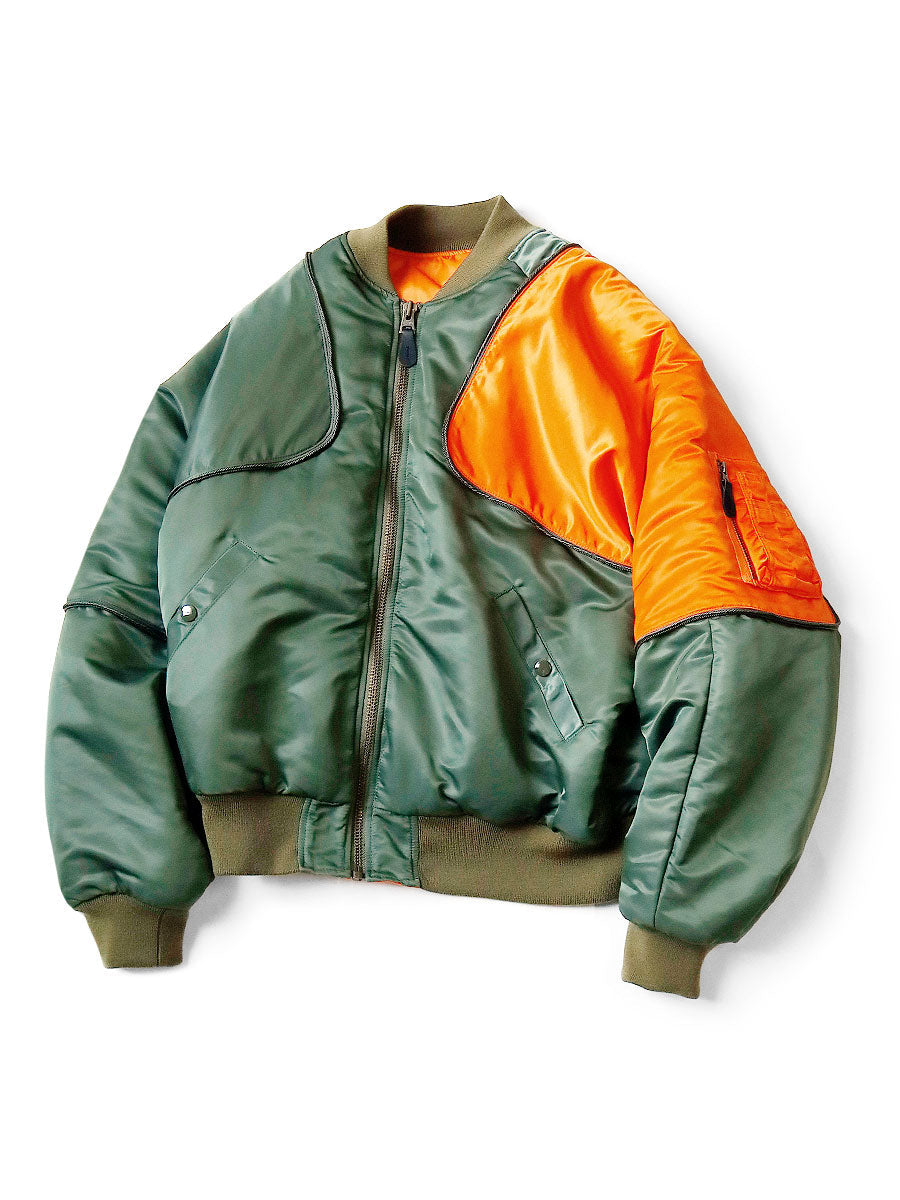 Kapital MA-1 Nylon Siamese Bomber Jacket