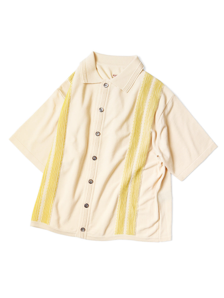 Kapital 14G Cotton Knit Tennessee Aloha Polo Tee