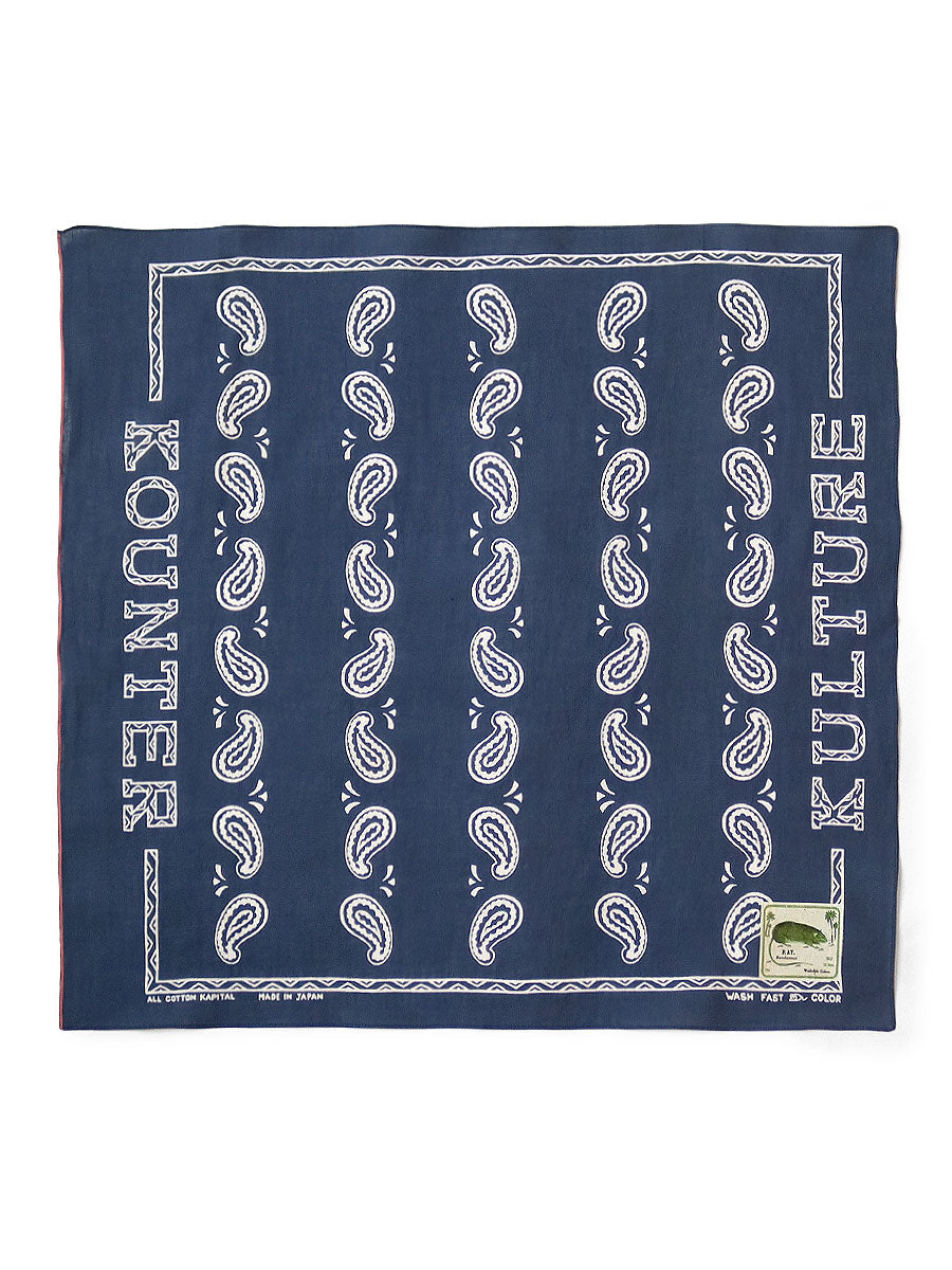 Kapital fastcolor Selvedge bandana (KOUNTER KULTURE)
