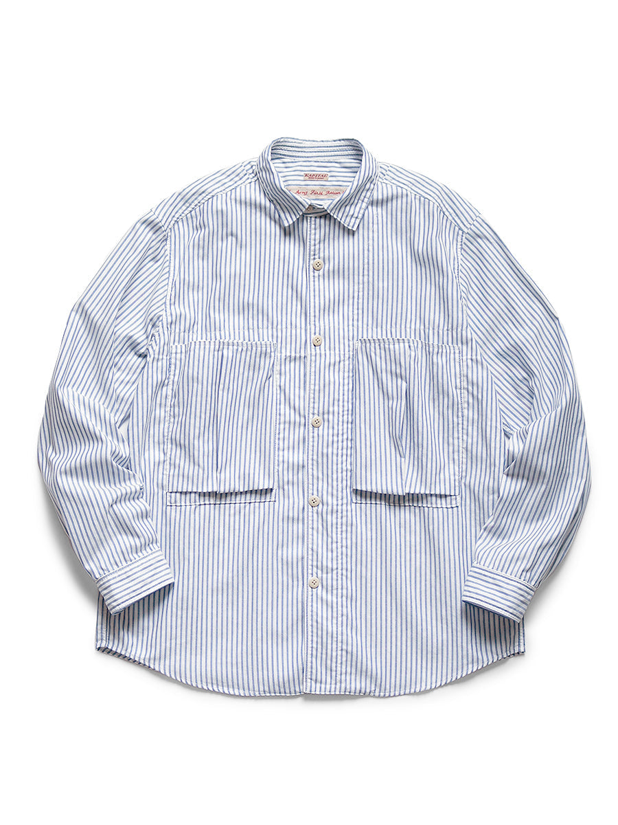 Kapital OX Stripe Anorak Shirt