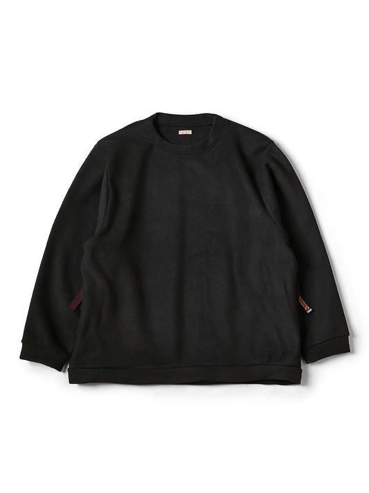 Kapital Reverse Fleece Big Crew Sweatshirt sweater